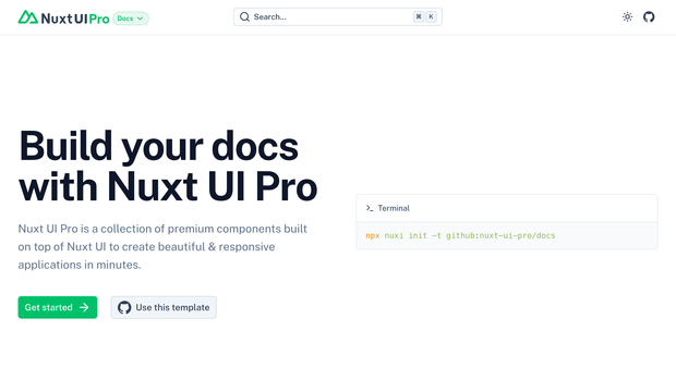 Template Docs screenshot